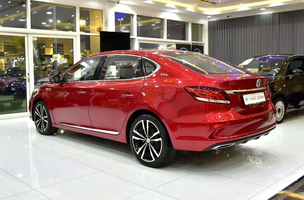 AED 539 EMi for 5Yrs | MG MG6 20T Trophy ( 2022 Model ) in Red Color GCC Specs - Image 7