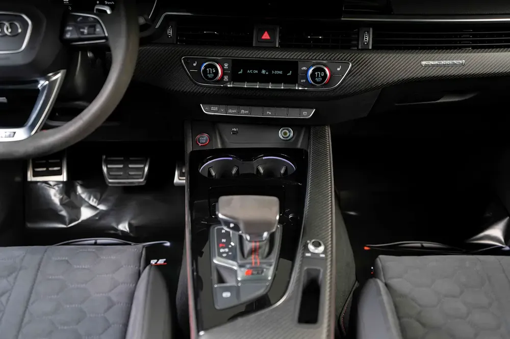 Audi RS5-Carbon Fiber Sports Seats-Carbon Fiber Package-High Spec-Al Nabooda service contract - Image 13