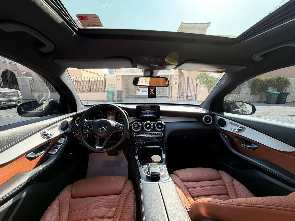Mercedes-Benz GLC250 Coupe Black 2017 Full option Low Mileage Super Clean - Image 10