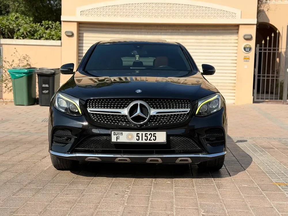 Mercedes-Benz GLC250 Coupe Black 2017 Full option Low Mileage Super Clean - Image 5