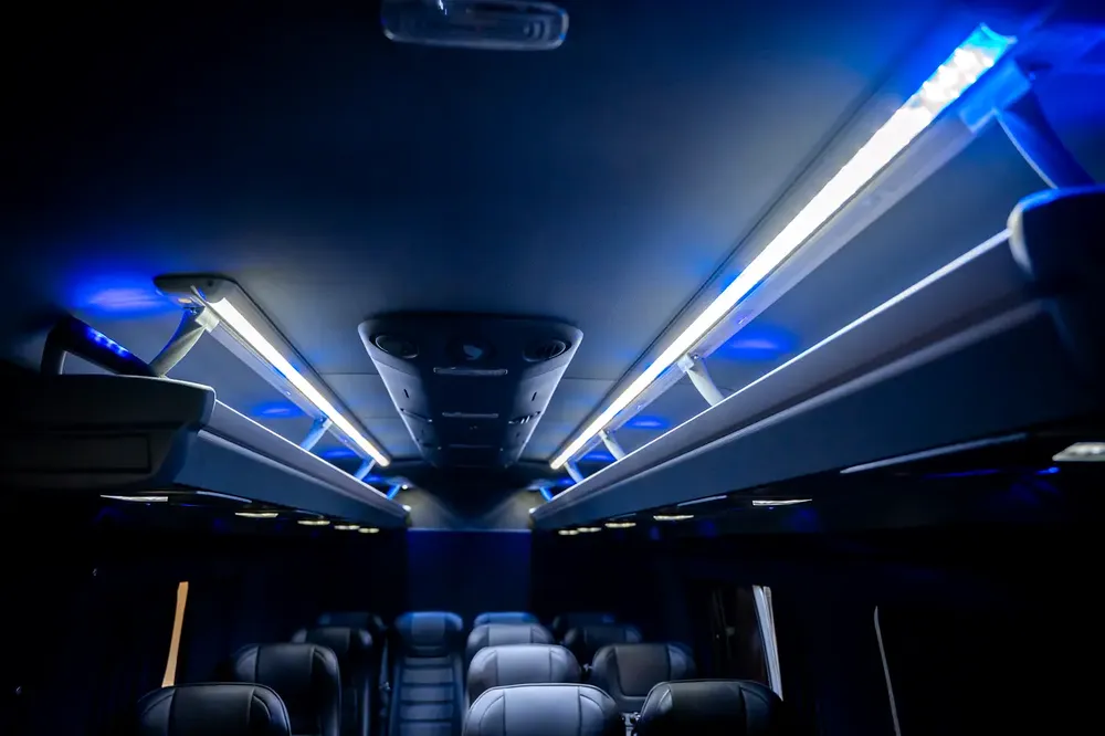 Premium Passenger Van | 16+1 Seats, Wooden Flooring  Sound System - Image 10