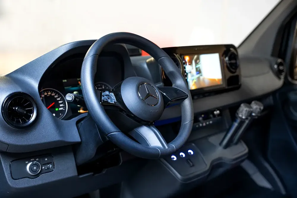 Premium Passenger Van | 16+1 Seats, Wooden Flooring  Sound System - Image 4