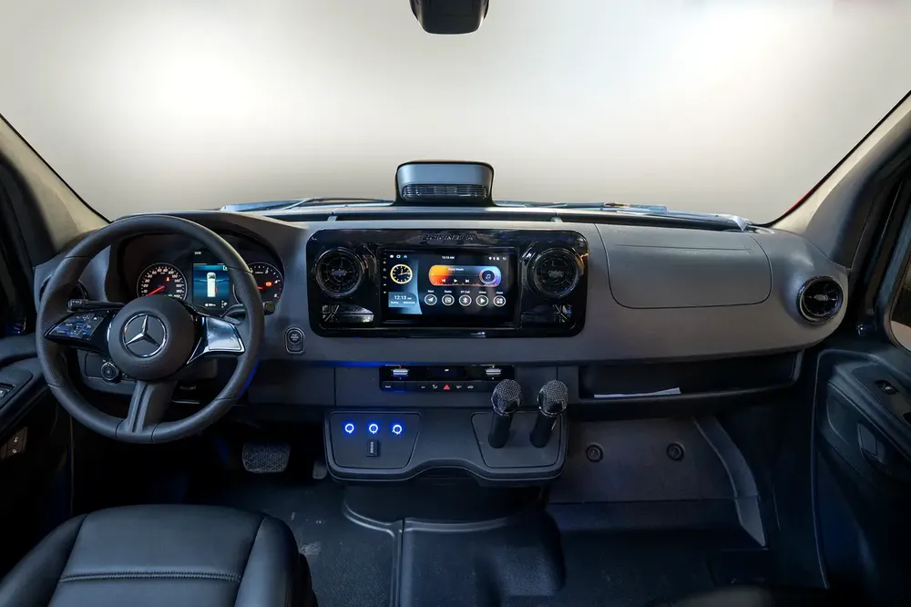 Premium Passenger Van | 16+1 Seats, Wooden Flooring  Sound System - Image 5