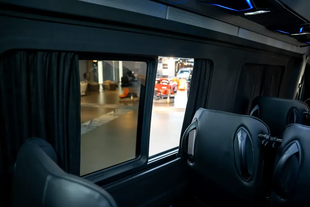 Premium Passenger Van | 16+1 Seats, Wooden Flooring  Sound System - Image 6