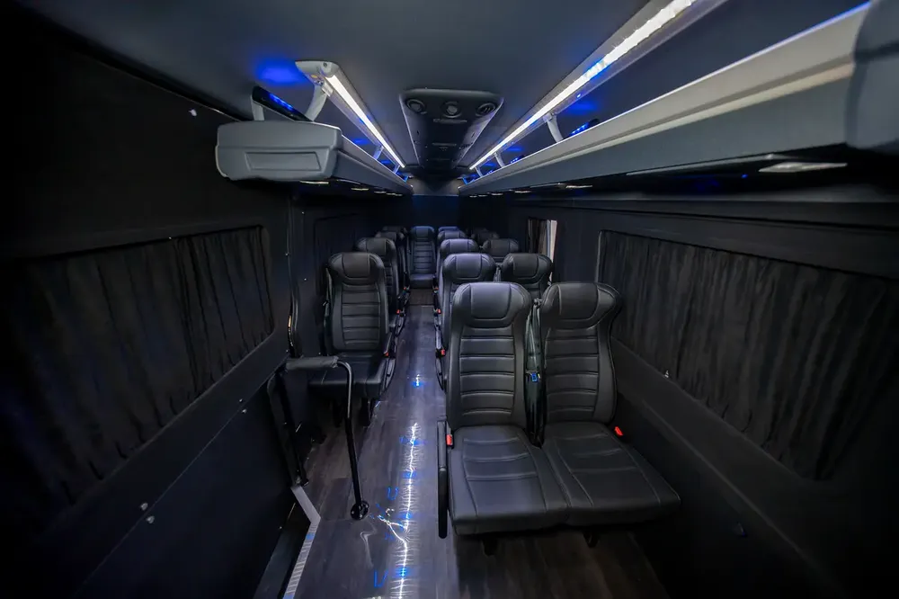 Premium Passenger Van | 16+1 Seats, Wooden Flooring  Sound System - Image 8