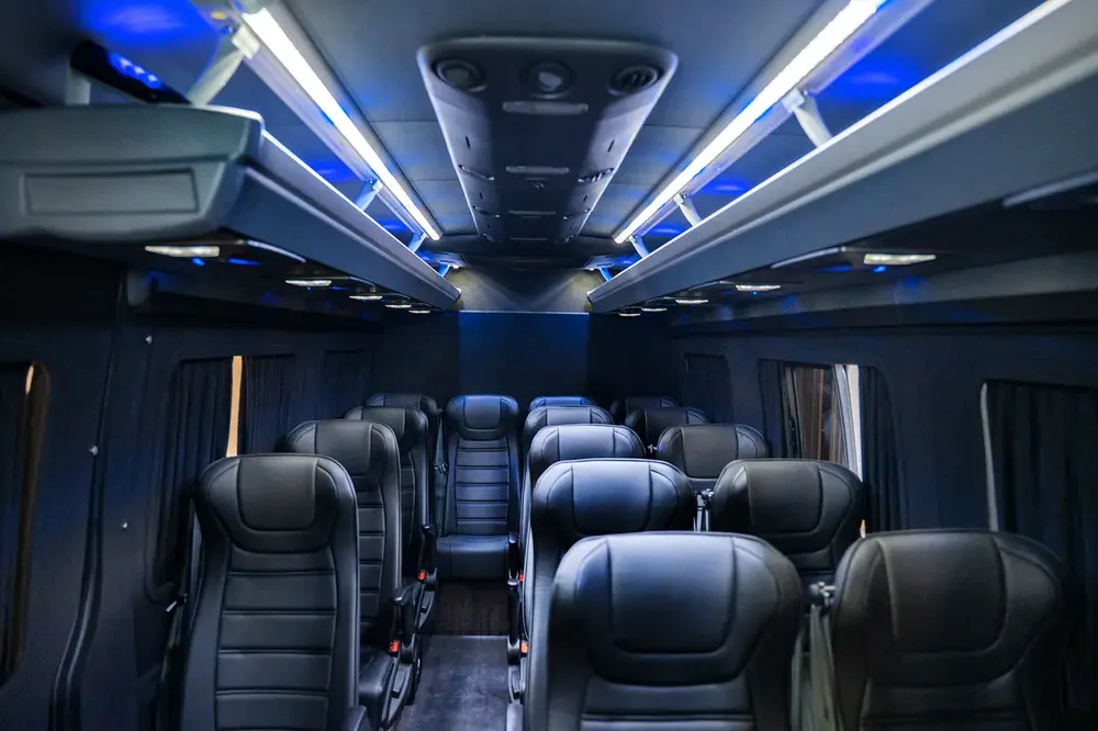 Premium Passenger Van | 16+1 Seats, Wooden Flooring  Sound System - Image 9