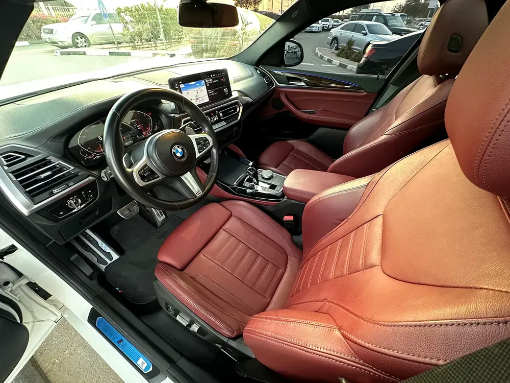 BMW X4 M-SPORT 2022 GCC UNDER WARRANTY AND CONTRACT SERVICE FULL OPTION NO ACCIDENTS - Image 8
