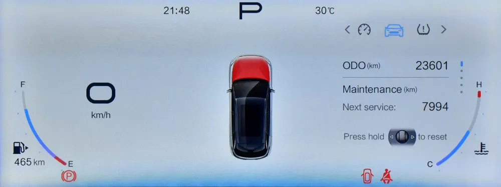 AED 840 EMi for 5Yrs | BAIC Beijing X55 ( 2024 Model ) in White Color GCC Specs - Image 13