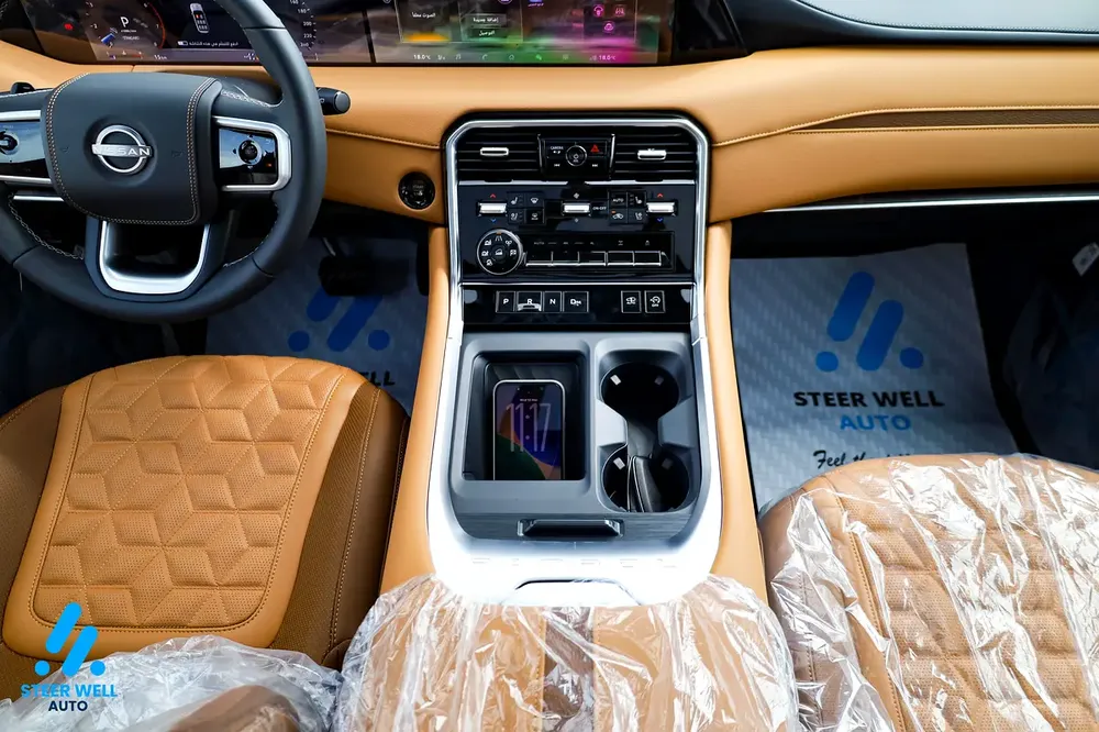 Nissan Patrol 2026 LE Platinum | GCC | 3.5L T-T V6 | AWD | 9AT | Tan Interior | Height Control - Image 16