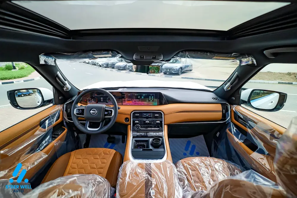 Nissan Patrol 2026 LE Platinum | GCC | 3.5L T-T V6 | AWD | 9AT | Tan Interior | Height Control - Image 17