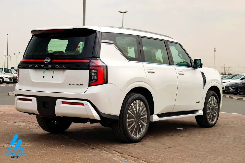 Nissan Patrol 2026 LE Platinum | GCC | 3.5L T-T V6 | AWD | 9AT | Tan Interior | Height Control - Image 8