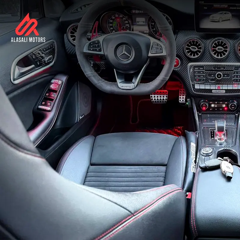 Mercedes-Benz A45s 4matic AMG 2018 With Full Carboon Fiber
Imported from Korea Gcc specifications - Image 12