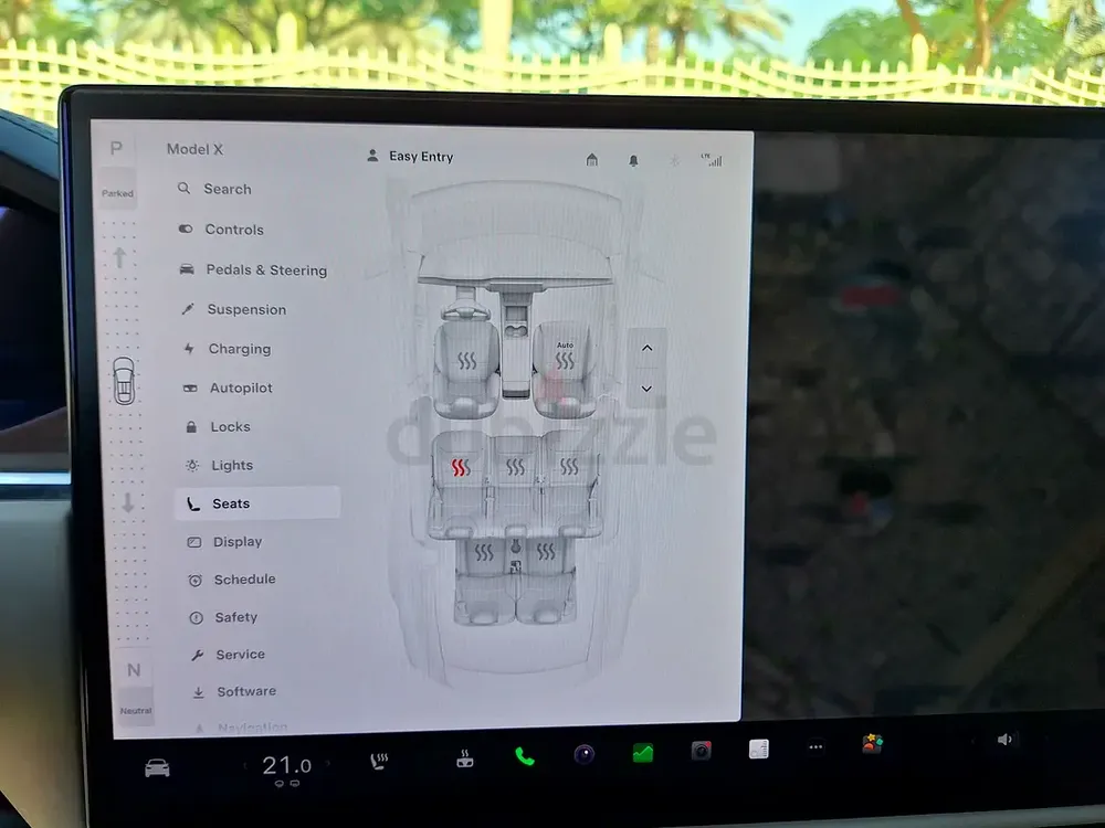 AED 3343/month | 2023 Tesla Model X Standard | GCC Specs | Ref#397990 - Image 15