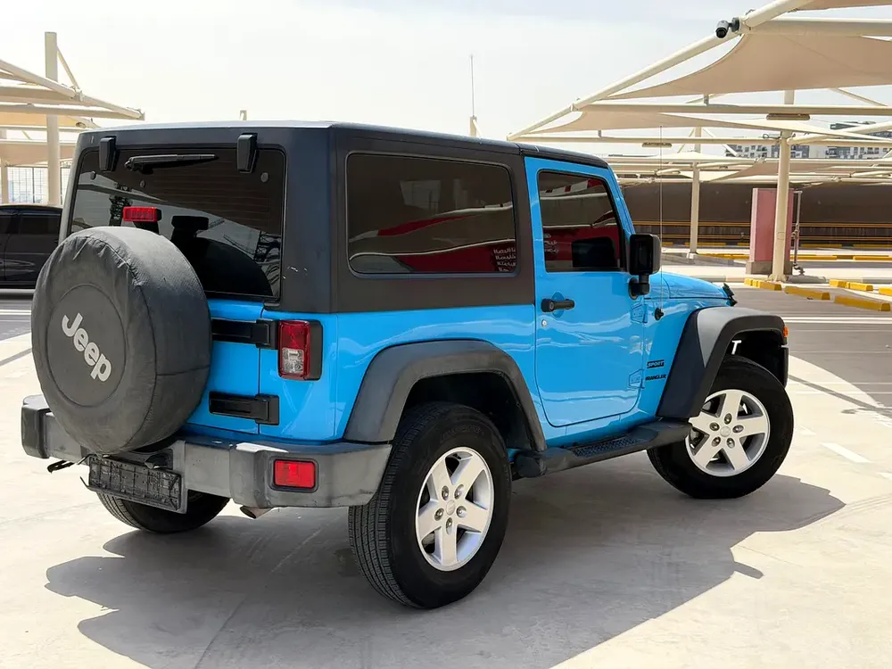 JEEP WRANGLER SPORT 2017 - GCC SPECS - FULL SERVICE HISTORY - NO ACCIDENTS - 2 KEYS - Image 4