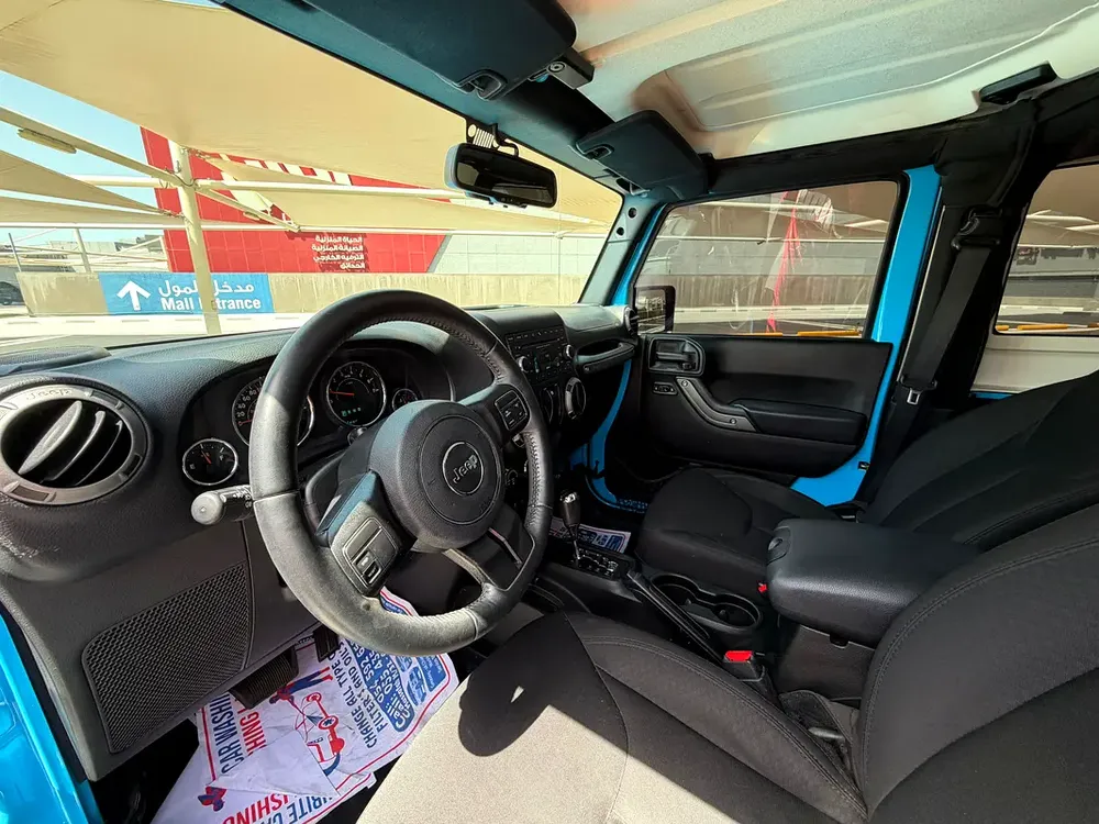 JEEP WRANGLER SPORT 2017 - GCC SPECS - FULL SERVICE HISTORY - NO ACCIDENTS - 2 KEYS - Image 7