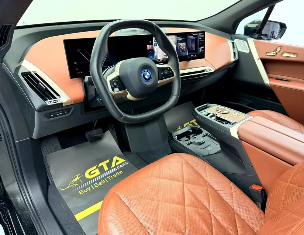 2022 BMW iX xDrive40, BMW Warranty+Service Contract+Full Service History, GCC - Image 12