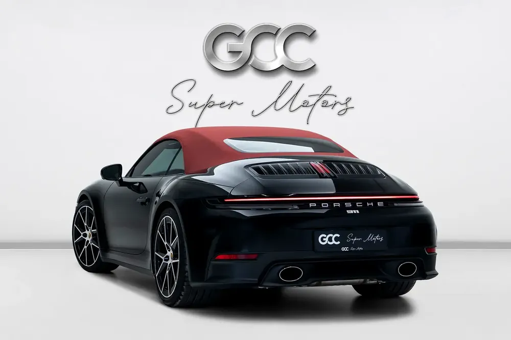 GCC SPECS AL NABOODAH WARRANTY - 2025 PORSCHE 911 CARRERA CABRIOLET - BOSE - SURROUND VIEW - Image 4