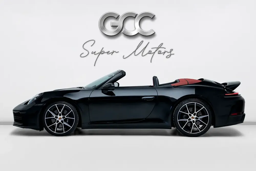 GCC SPECS AL NABOODAH WARRANTY - 2025 PORSCHE 911 CARRERA CABRIOLET - BOSE - SURROUND VIEW - Image 7
