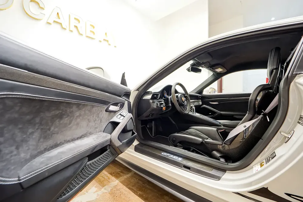 AED 10794 PM | PORSCHE GT3 RS 2019 | CRAYON WHITE | FULL HISTORY FROM AUTOHAUS | HIGH MODS | | GCC - Image 10