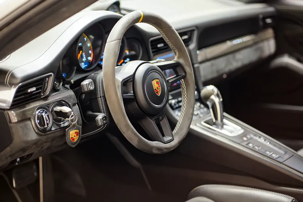 AED 10794 PM | PORSCHE GT3 RS 2019 | CRAYON WHITE | FULL HISTORY FROM AUTOHAUS | HIGH MODS | | GCC - Image 12