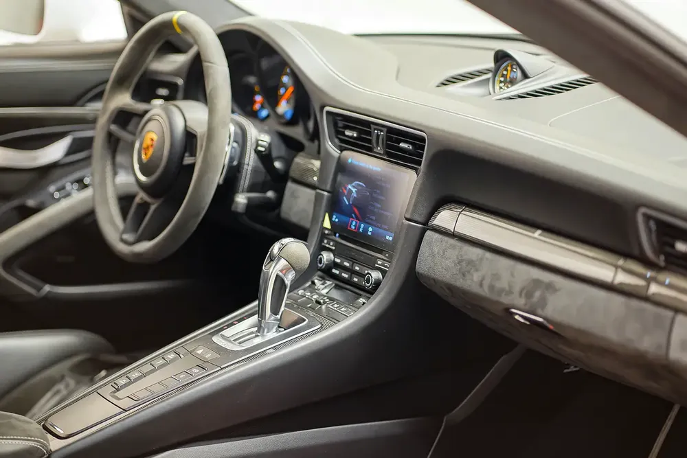 AED 10794 PM | PORSCHE GT3 RS 2019 | CRAYON WHITE | FULL HISTORY FROM AUTOHAUS | HIGH MODS | | GCC - Image 19