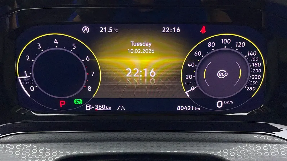 AED 1,413/m | 0 DP | Free 1 Year Warranty | Service History | 30 Day Return | VOLKSWAGEN GOLF 2022 - Image 9
