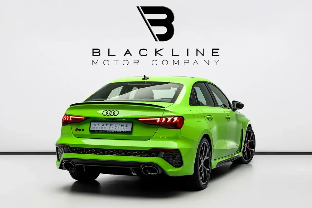 BUY NOW, PAY 2027 | THE BLACKLINE STANDARD | Audi Warranty + Service Contract 2028, GCC, LOW KM - Image 4