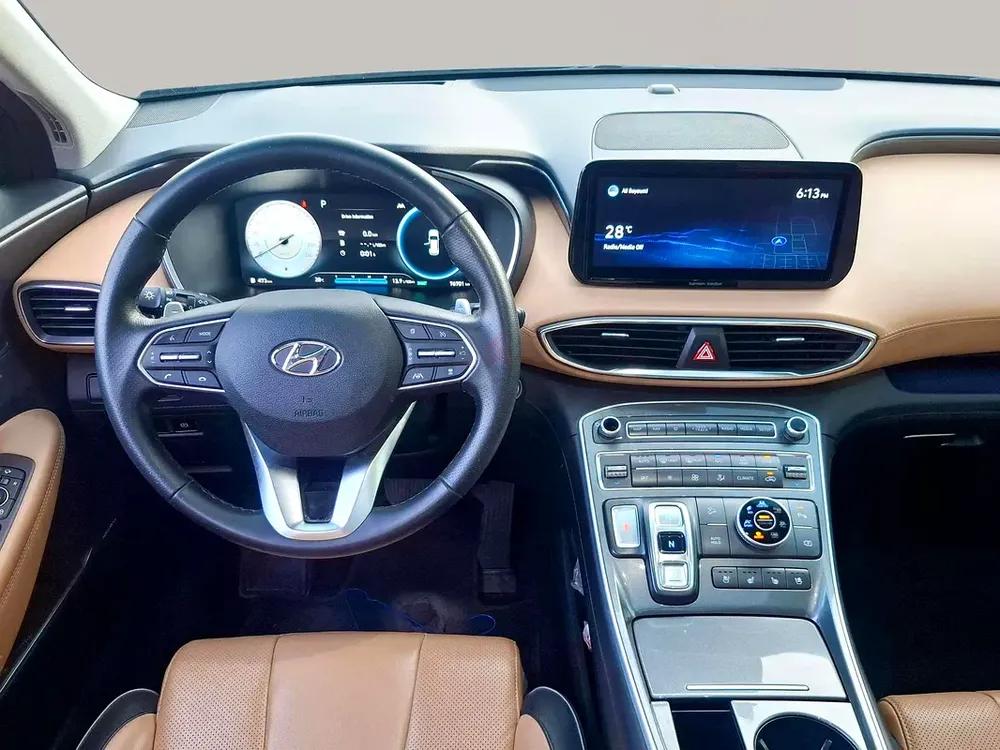 AED 1368/month | 2022 Hyundai Santa Fe  | GCC Specs | Ref#453926 - Image 10