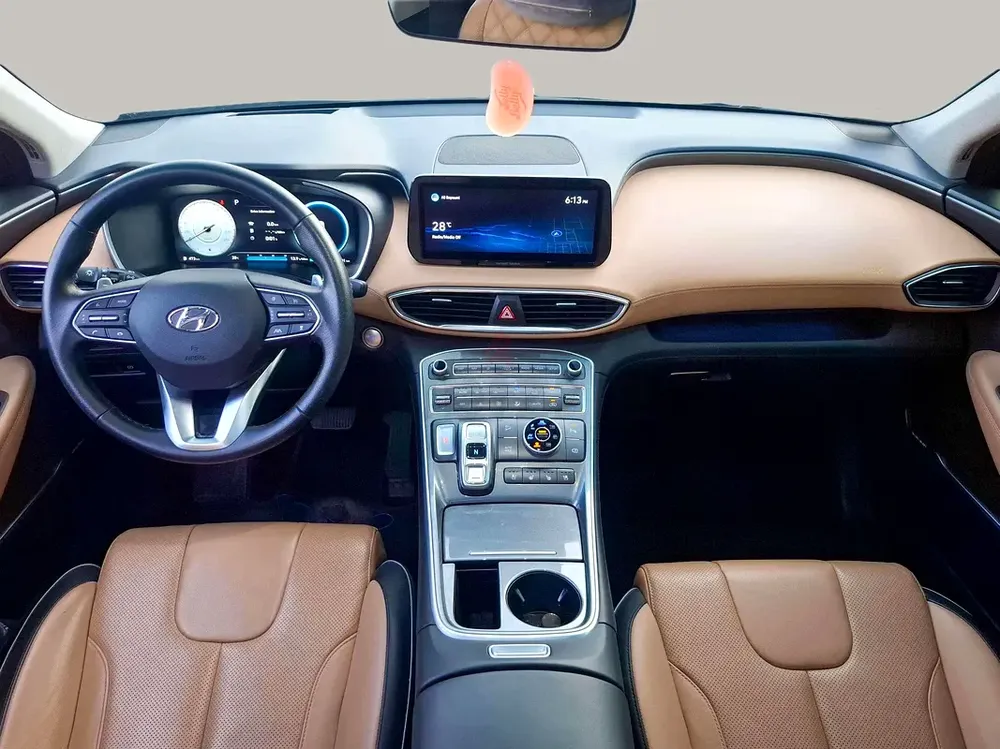 AED 1368/month | 2022 Hyundai Santa Fe  | GCC Specs | Ref#453926 - Image 9