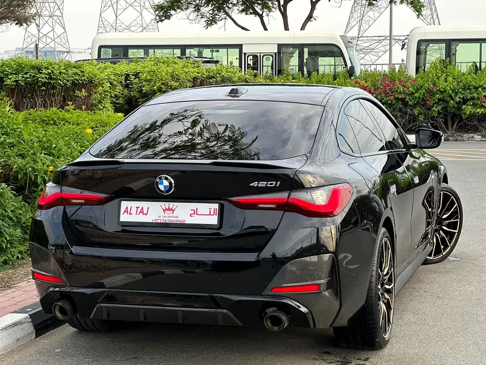 BMW 420i M-SPORT 2022 GCC FULL OPTION NO ACCIDENTS NO PAINT - Image 4