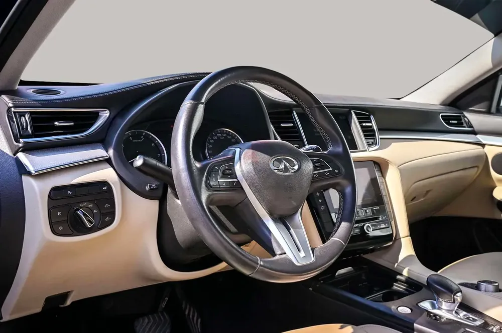 AED 1003/month | 2021 Infiniti QX50 Luxury | GCC Specs | Ref#383318 - Image 10