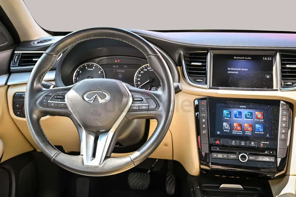 AED 1003/month | 2021 Infiniti QX50 Luxury | GCC Specs | Ref#383318 - Image 9