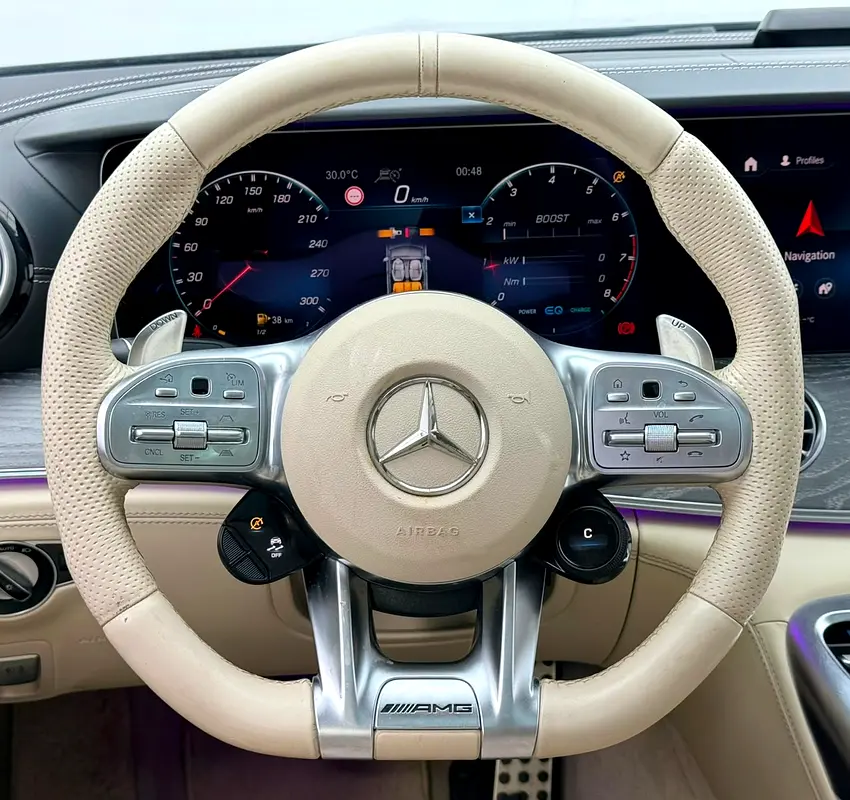 2021 Mercedes-AMG GT53 Black Edition, Warranty, Excellent Condition, Japan Specs - Image 7