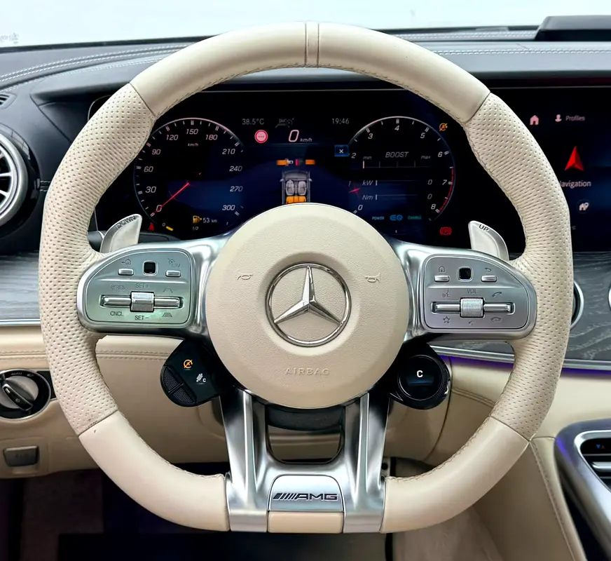 2021 Mercedes-AMG GT53 Black Edition, Warranty, Excellent Condition, Japan Specs - Image 9