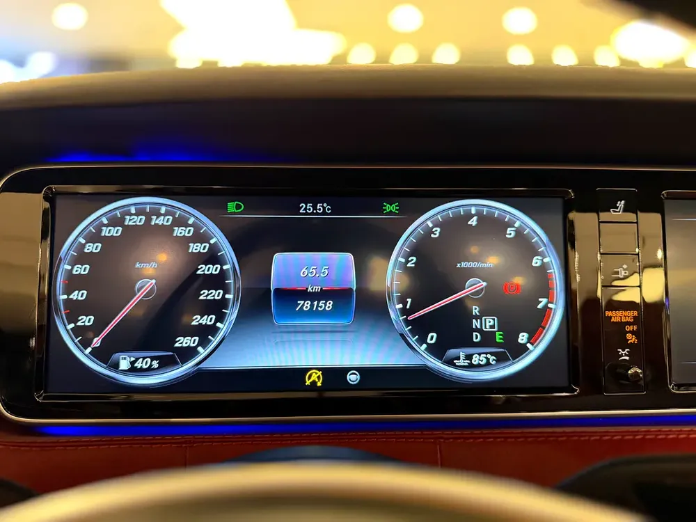 Mercedes-Benz S-Class S 500 | 2016 | GCC Specs | Pristine Condition - Image 9