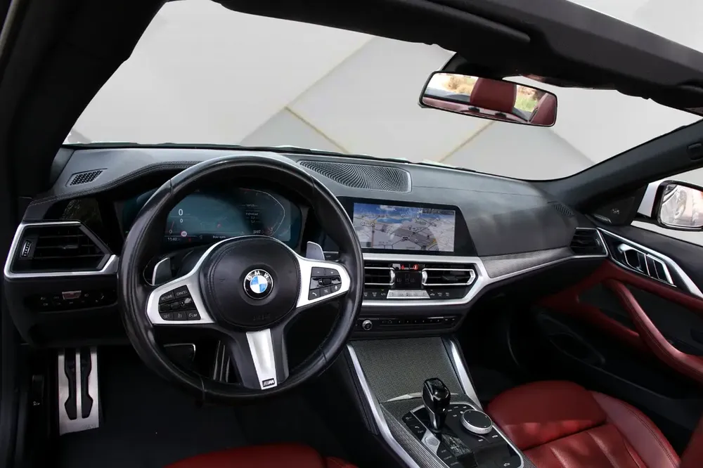 BMW 420I CONVERTIBLE 2022 - GCC - UNDER DEALER WARRANTY - ORIGINAL PAINT - Image 12