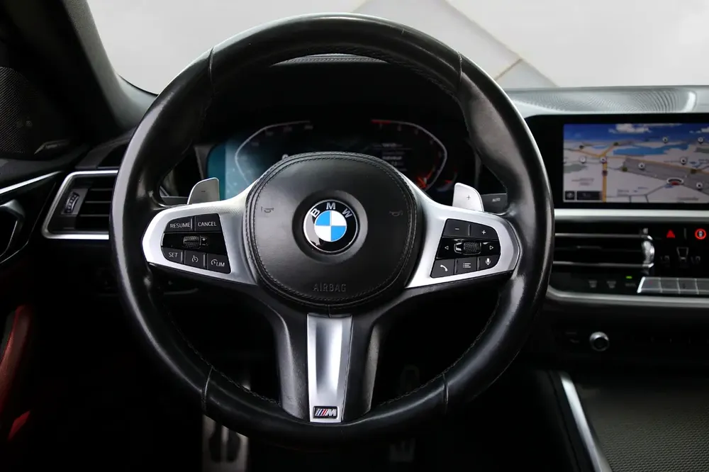BMW 420I CONVERTIBLE 2022 - GCC - UNDER DEALER WARRANTY - ORIGINAL PAINT - Image 13