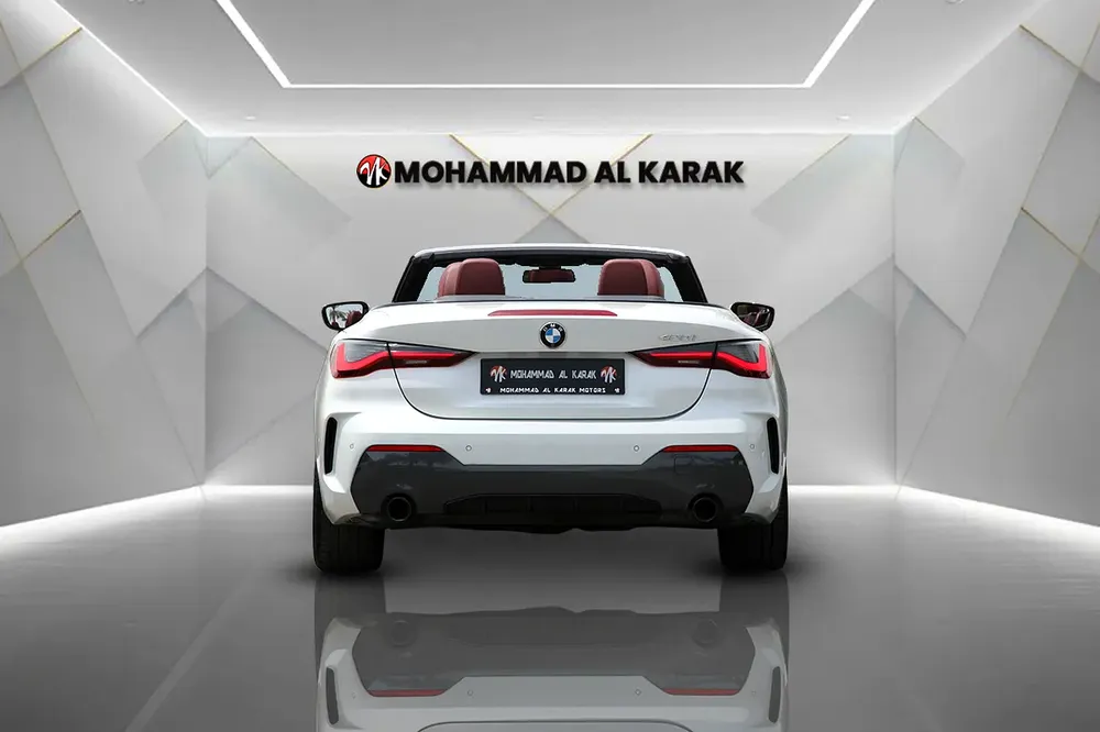 BMW 420I CONVERTIBLE 2022 - GCC - UNDER DEALER WARRANTY - ORIGINAL PAINT - Image 4