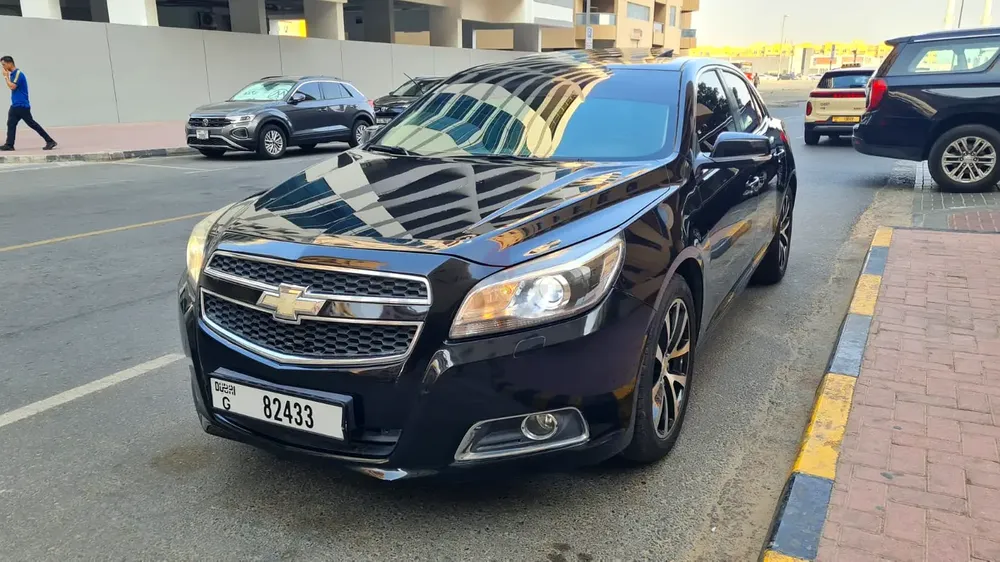 2014 CHEVROLET MALIBU LTZ V6 GULF GCC FULL SERVICE HISTORY SUNROOF LEATHER NEW TYRES LIKE NEW - Image 7