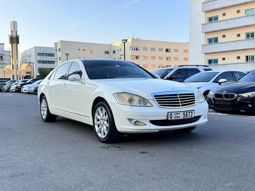 BENZ S CLASS 350 AVAILABLE  ,  GCC SPEC, ACCIDENT  ,  GOOD CONDITION , - Image 4