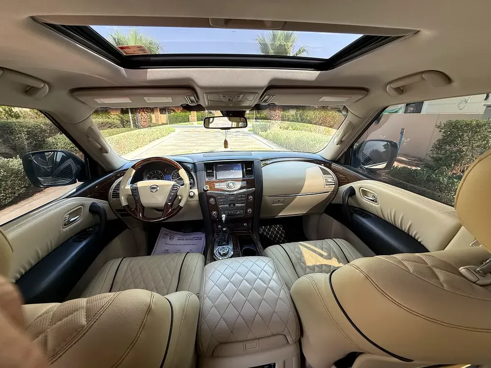 Nissan Patrol LE Platinum Gold 2010 Low Mileage In Excellent Condition - Image 14