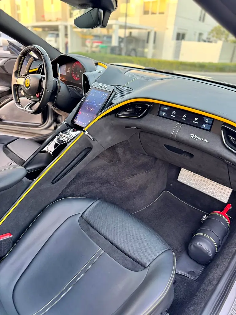 Agency warranty and service contract//Ferrari Roma 2022 GCC Specs - Image 11