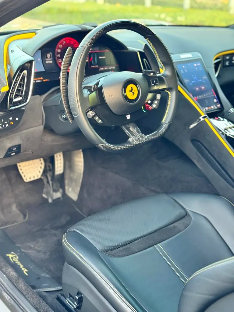 Agency warranty and service contract//Ferrari Roma 2022 GCC Specs - Image 9