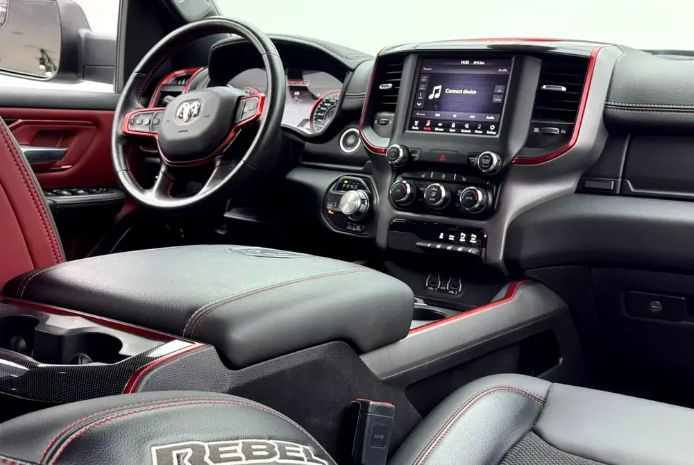 2021 Dodge RAM 1500 Rebel, 2028 Dodge Warranty, Full Dodge Service History, Fully Loaded, GCC - Image 11