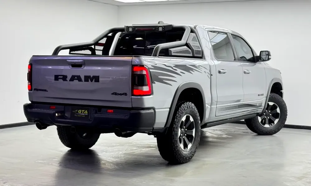2021 Dodge RAM 1500 Rebel, 2028 Dodge Warranty, Full Dodge Service History, Fully Loaded, GCC - Image 4