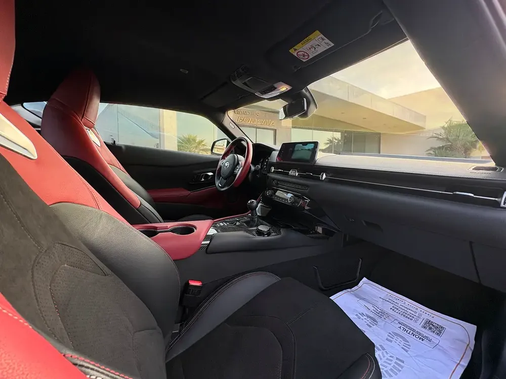 AED 3,500 P.M | 0% DOWN PAYMENT | TOYOTA SUPRA GR | 3.0L | 2024 | AGENCY WARRANTY & SERVICE CONT - Image 19