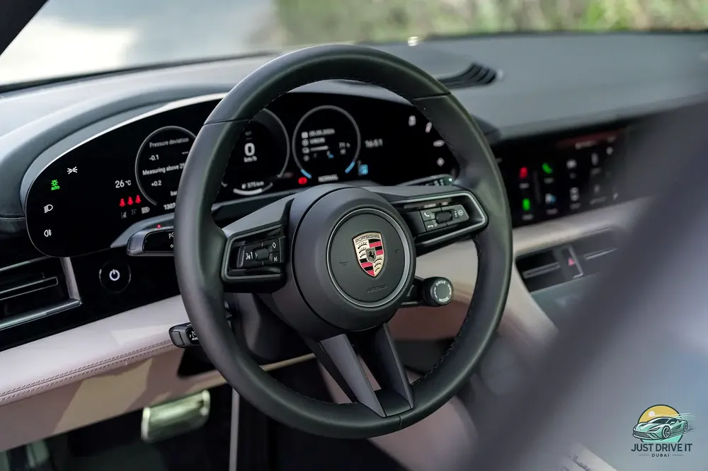 2025 Porsche Taycan – GCC – Al Naboodah – 12,500kms only – Warranty october 2026 - Image 15