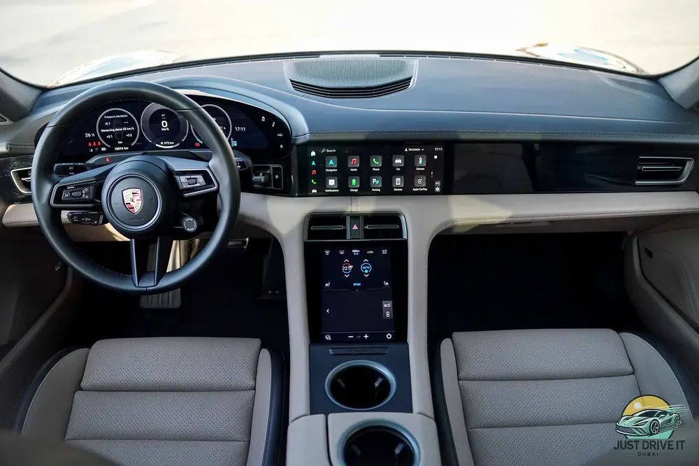 2025 Porsche Taycan – GCC – Al Naboodah – 12,500kms only – Warranty october 2026 - Image 5
