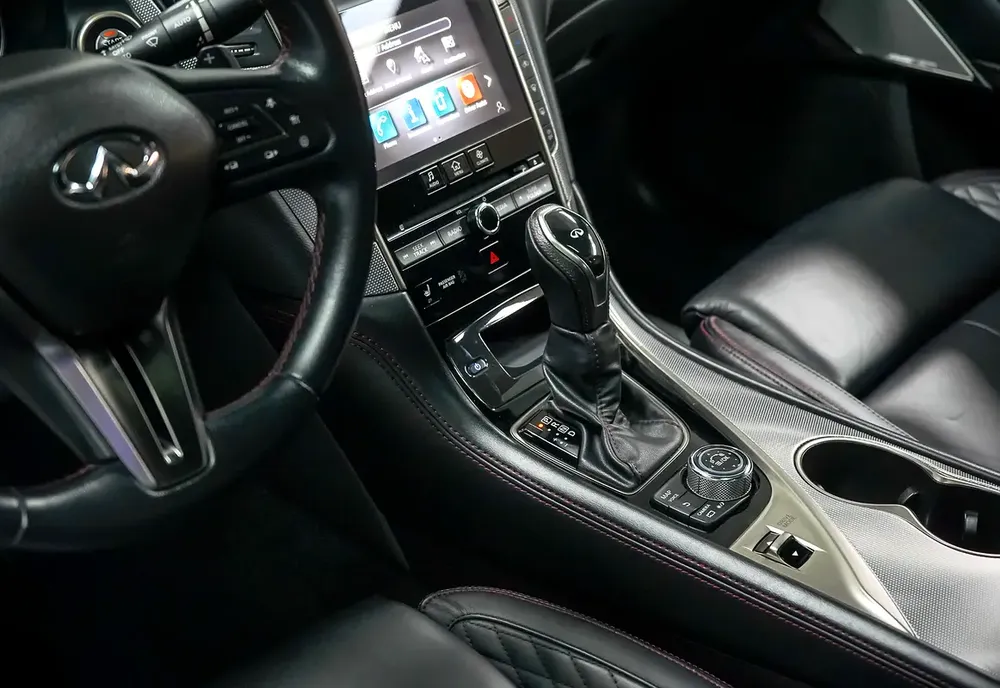 Aed 2,249/Month | Rare Machine | Infinity Q50 Red Sport 400hp | GCC | Original Paint | Warranty - Image 10