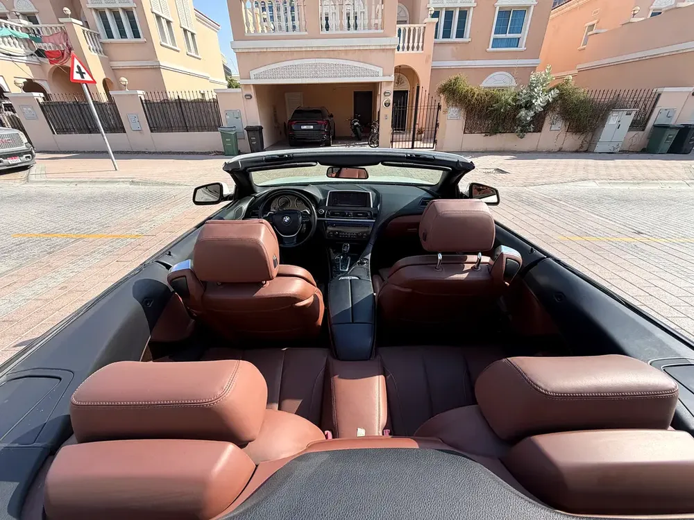 BMW 6-Series 650i xDrive M Sport  soft Top convertibles 2011 | GCC Specs | Low Mileage - Image 9